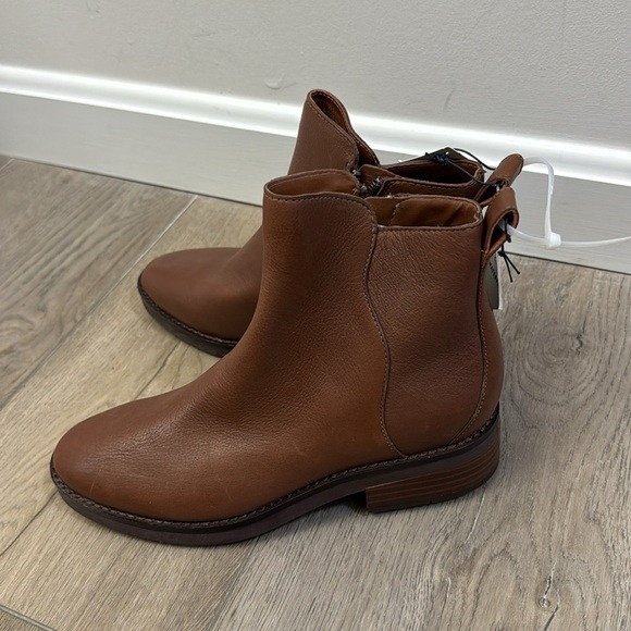 NEW! Cole Haan Sequoia Leather River Chelsea Bootie Boot - Size 5 - Picture 9 of 14